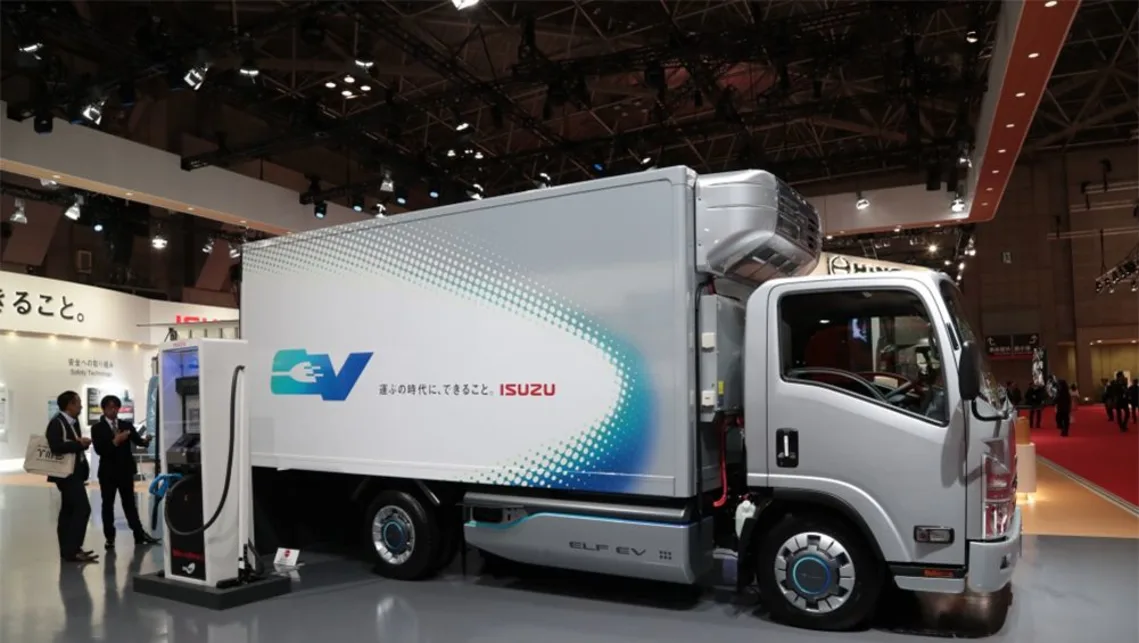 Isuzu планира да пусне камиони със смяна на батерии